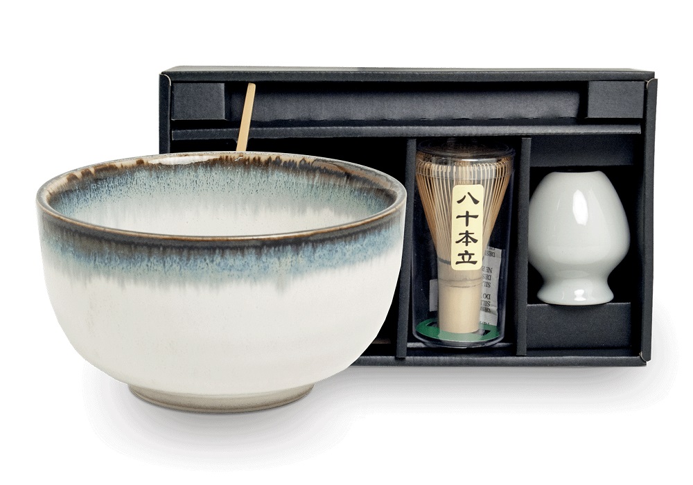 Set per tè Matcha giapponese - fantasia Acqua